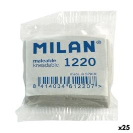 Goma de borrar Milan 1220 Gris (25 Unidades)