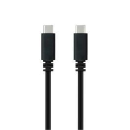 Cable USB-C NANOCABLE 10.01.2301-L150 Negro 1,5 m