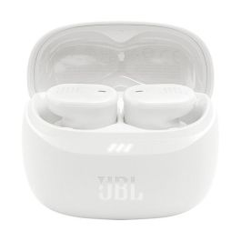 JBL Tune Buds 2 Auriculares True Wireless Inalámbricos con Cancelación Activa de Ruido (ANC), Bluetooth 5.3, Resistencia IP54, Autonomía 10h, Blanco