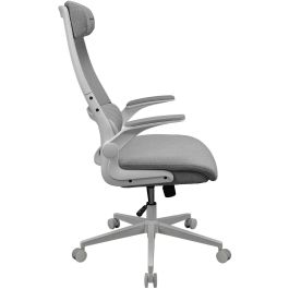 COUGAR Silla Gaming/Oficina Stryder, Tela, Blanco, Respaldo y Reposabrazos Ajustables, Soporta 120 kg
