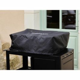 Cookingbox 9760182 Plancha de Gas CUENCA 3 Quemadores con Tapa 65x50x23 cm Negra