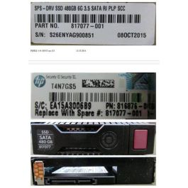Hewlett Packard Enterprise 480GB, 3.5", Serial ATA III, 6 Gbit/s - Disco duro sustituto para sistemas HP Precio: 281.79000058. SKU: B1AVTD85L7