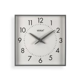 Reloj de Pared Versa Gris Plástico 4,1 X 28,3 X 28,3 CM Precio: 13.50000025. SKU: B1547E3FRG