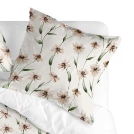 Funda de almohada HappyFriday Tinny bloom Multicolor 60 x 60 cm