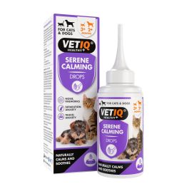 Vetiq Serene-UM Gotas 100 ml - Suplemento Natural Calmante para Estrés y Ansiedad en Perros y Gatos Recomendado por Veterinarios