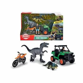 Dickie Toys Caja Cazador de Dinosaurios SMOB203834009 con 1 Figura Articulada y 2 Dinosaurios Precio: 27.89000027. SKU: B17MLHEN9S