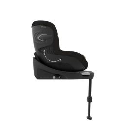Cybex Gold CYB4063846480692 Silla de coche Sirona G i-Size Plus giratoria 360° - Negro Luna