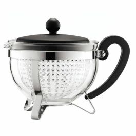 Bodum BOD0727015205137 Tetera Chambord 1 L de Vidrio y Acero Inoxidable Gris Precio: 36.79000039. SKU: B1FEVDNLE4