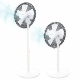 Cecotec 05877 Ventilador de Mesa y Suelo con Aspas, 40W de Potencia, Color Blanco para el Hogar Cecotec 05877 Ventilador de Mesa y Suelo con Aspas, 40W de Potencia, Color Blanco para el Hogar