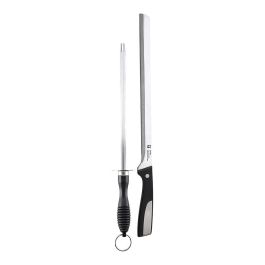 Juego de 2 piezas cuchillos jamonero + chaira acero inox sg-4362 san ignacio Precio: 7.49999987. SKU: B16JMJT4X2