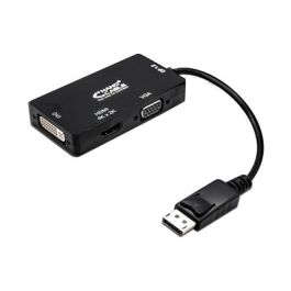 Adaptador DisplayPort a VGA/DVI/HDMI 3 en 1 NANOCABLE 10.16.3301-BK Negro Precio: 18.79000046. SKU: S0214001