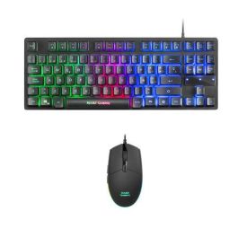MARS GAMING MCPTKLES Combo Teclado y Ratón Gaming TKL USB Negro RGB 3200 DPI H-Mech Precio: 19.59000043. SKU: S0227745