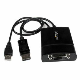Adaptador DisplayPort a DVI Startech DP2DVID2 Negro Precio: 65.49999951. SKU: S55057054