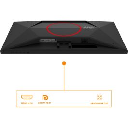 AOC 27G4HRE Monitor Gaming 27" Full HD Fast IPS 200Hz 1ms HDR10 G-SYNC Compatible con 2xHDMI+DP negro/rojo