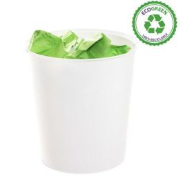 Archivo 2000 Papelera Ecogreen 18 Litros Reciclado Blanco Pastel para Hogar u Oficina Precio: 3.50000002. SKU: B1KDBX79V6
