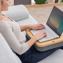 Escritorio Portátil con Bandeja de Almacenaje Larage InnovaGoods