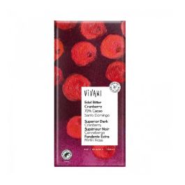 VIVANI Chocolate Negro Superior 70% Cacao con Arándanos 100g Bio Vegano Plastic Free Rainforest Precio: 4.4999999. SKU: B1E2YXDZ8W