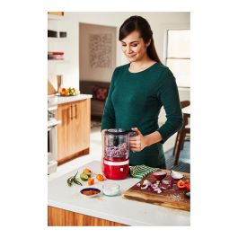KitchenAid 5KFCB519EER Robot de cocina, 1.18 L, 3500 RPM, Rojo Empire