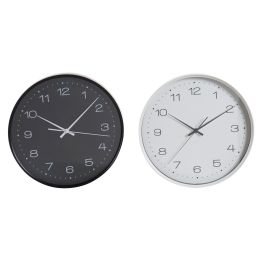 Reloj Pared DKD Home Decor Negro Blanco 5 x 35 x 35 cm (2 Unidades) Precio: 34.95000058. SKU: B1JXQFLVAZ