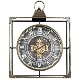 Reloj Pared Loft DKD Home Decor Negro Dorado 9 x 80 x 60 cm Precio: 151.68999956. SKU: B124N7VWPT
