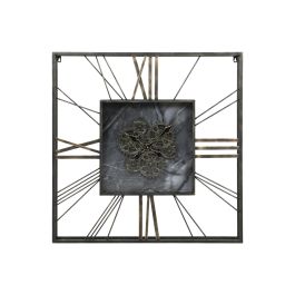 Reloj Pared Loft DKD Home Decor Dorado Negro 8 x 80 x 80 cm Precio: 146.27690013309999. SKU: B1EQM84B68