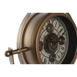 Reloj Sobremesa Vintage DKD Home Decor Dorado 24 x 66.5 x 36 cm