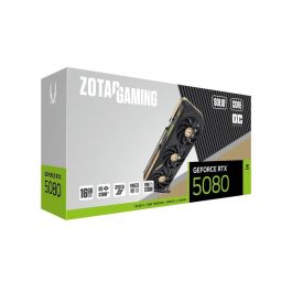 Zotac GAMING GeForce RTX 5080 NVIDIA 16 GB GDDR7 256-bit SOLID CORE OC Triple Ventilador DirectX 12 Ultimate 8K PCI Express 5.0