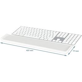 Reposamuñecas Leitz Ergo Cosy Para Teclado Ajustable Color Gris