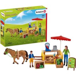 SCHLEICH - Puesto agrícola móvil