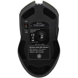 Sharkoon Skiller SGM3 Ratón Gaming Óptico 6000 DPI Inalámbrico RF y USB Tipo-A, 7 Botones Programables, RGB, Batería Recargable