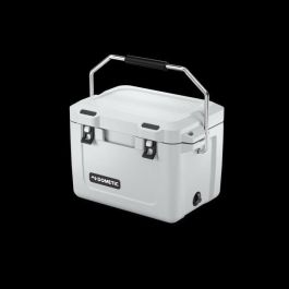 Dometic DOM0713814336202 Nevera Portátil Patrol 20, 19L, Asa Acero Inoxidable, Mantiene Hielo Varios Días, Blanco