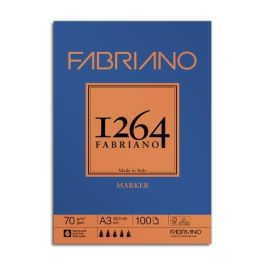 Bloc De Dibujo Fabriano 1264 Marker Encolado Liso A3 70G 100H Precio: 13.88999976. SKU: B16X66CSL3