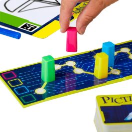 Mattel Hyh75 Pictionary Vs. Inteligencia Artificial - Juego de Mesa Familiar en Inglés para +8 años