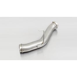 Remus REM0103658017 Tubo de Conexión Racing en Lugar del Silenciador Delantero Original, Acero Inoxidable