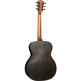 LAG Guitarra Acústica Auditorium Sauvage Lag Acabado Satinado Cuerpo de Eucalipto Tapa Maciza Brankowood 6 Cuerdas