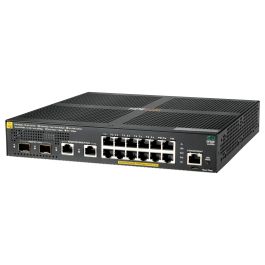 HPE Aruba 2930F 12G PoE+ 2SFP+ Switch Gestionado L3, 12 Puertos Gigabit Ethernet, Rack 1U, JL258A