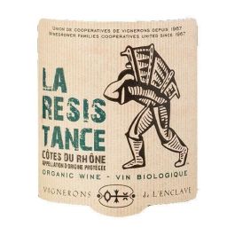 BIB 3L La Résistance Vignerons de l'Enclave Côtes du Rhône - Vino rosado del Valle del Ródano - Ecológico