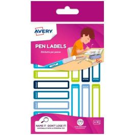 Avery etiquetas permanentes 50x10mm manual para bolígrafos y lápices 15 x 2h azul/verde Precio: 2.95000057. SKU: B1F7XDCHSX