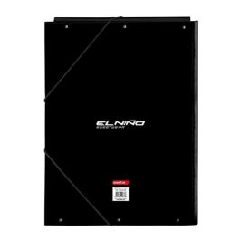 Carpeta Clasificadora El Niño Green bali Negro A4