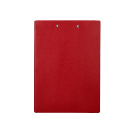 Q-connect Carpeta Miniclip Superior DIN A4 Plástico 50% Reciclado Rojo Grosor 2,1 mm