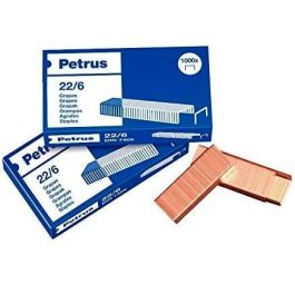 Petrus Grapas 22-6 Cobreadas -Caja De 1000- Precio: 0.99000022. SKU: BIX55721