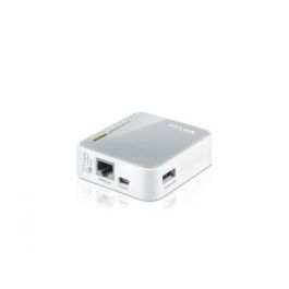 TP-Link TL-MR3020 Router Inalámbrico Portátil 3G/4G 150Mbps 2.4GHz WiFi 802.11n/g/b 3 Modos (Router, AP, Cliente WISP)