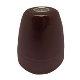 F-Line Portalámparas Vintage Cerámico E27 Marrón, 4A 100W 250V~, Ø47x59mm con Cierre de Seguridad Precio: 5.68999959. SKU: B1EKSQLDRW