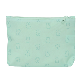 Portatodo Doble Miffy Menta Menta 23 x 16 x 3 cm