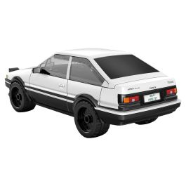 DEQUBE Toyota Trueno AE86 C55018W - Bloques de construcción Initial D, coche de control manual con doble licencia (66 piezas)