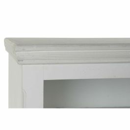 DKD Home Decor Mesa de Centro Estilo Romántico Blanca, Madera MDF, con 2 Cajones y 1 Estante, 100x42x61 cm DKD Home Decor Mesa de Centro Estilo Romántico Blanca, Madera MDF, con 2 Cajones y 1 Estante, 100x42x61 cm