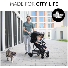 Hauck Cochecito compacto RAPID 4 4 ruedas Gris HAU4007923148464