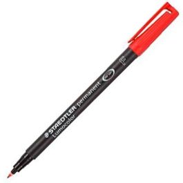 Staedtler 318-2 F Rotulador Permanente Lumocolor Rojo Fino (10 Unidades) (10 Unidades) Precio: 11.99000011. SKU: S8422870