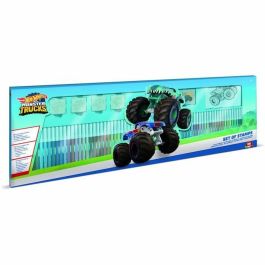 Multiprint Caja para colorear 18143 con 60 rotuladores y 4 sellos Hot Wheels Precio: 29.88999959. SKU: B196CBNH2B