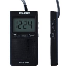 Radio Digital Am/Fm Gran Display Auriculares Incluidos ELBE RF-94